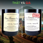 Phân Biệt Rượu Vang Thật Và Giả
